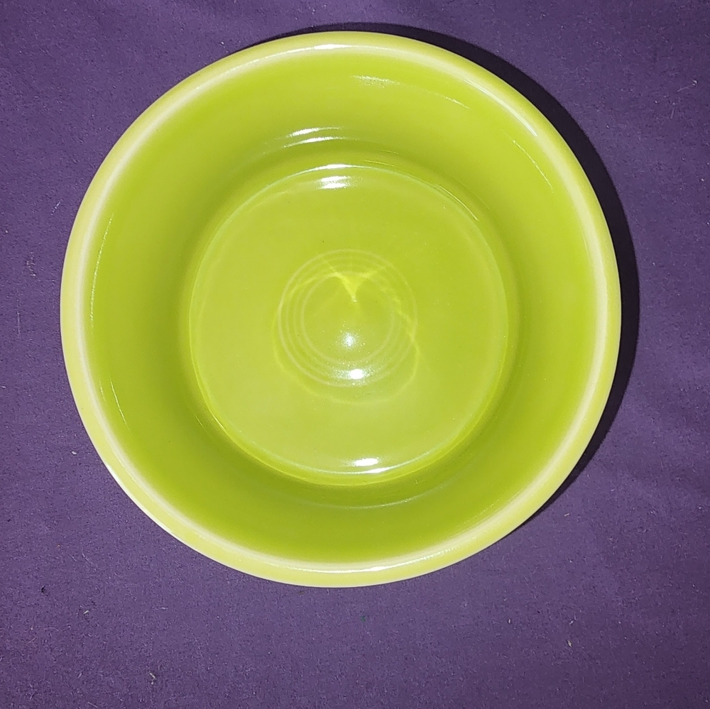 Fiesta Square 5 inch bowl, Lemongrass